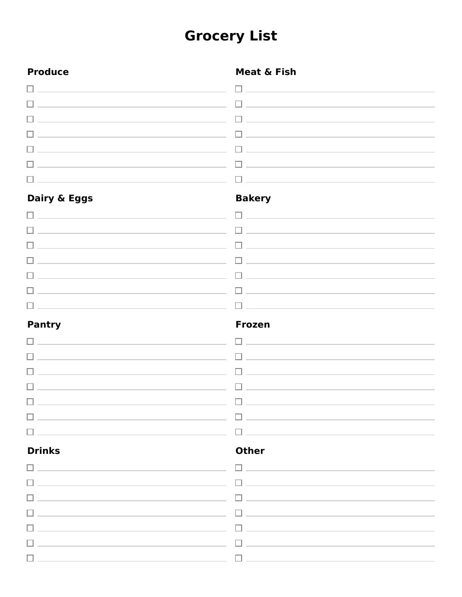 Meal Planner page preview